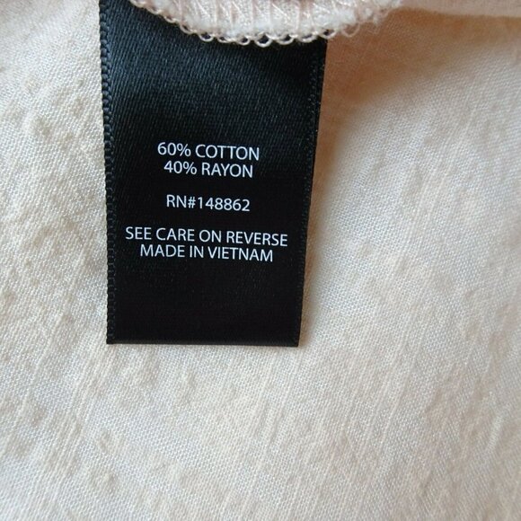 TORRID Button Front Shirt Textured Top Blouse Blush Light Pink Short Sleeve 2X - Picture 10 of 12